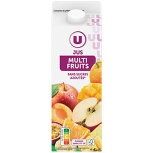 Pur jus multifruits, U ( 2 L)