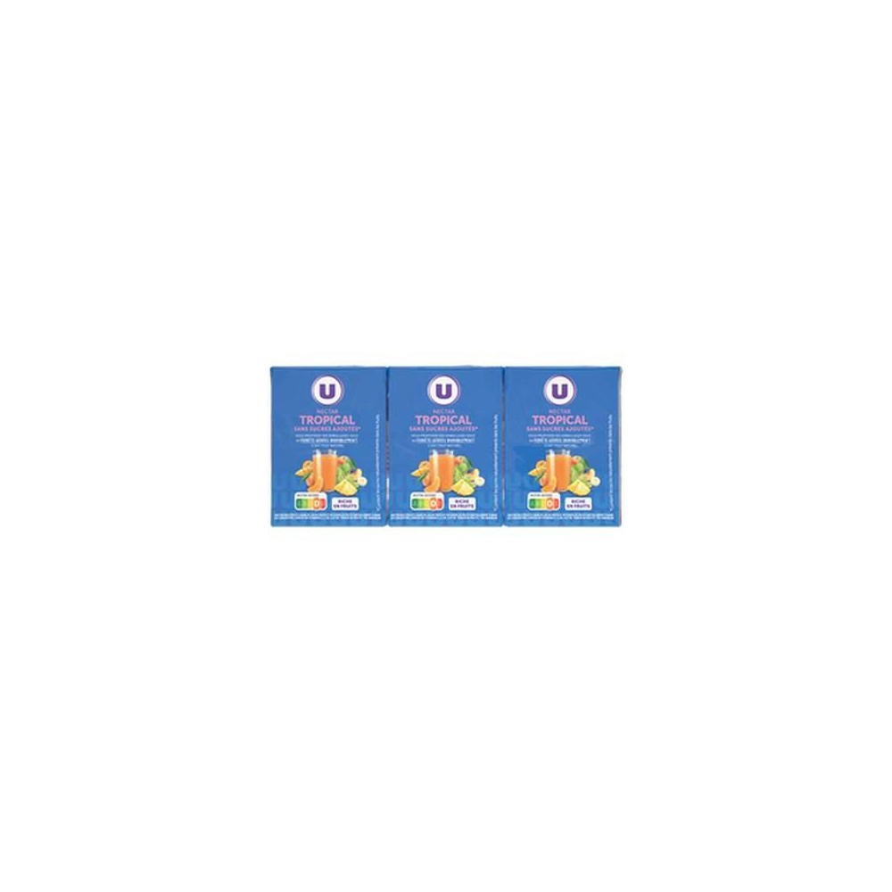 Nectar tropical riche en fruits, U (6 x 20 cl)