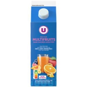 Nectar multi-fruits sans sucres ajoutés, U (2 L)