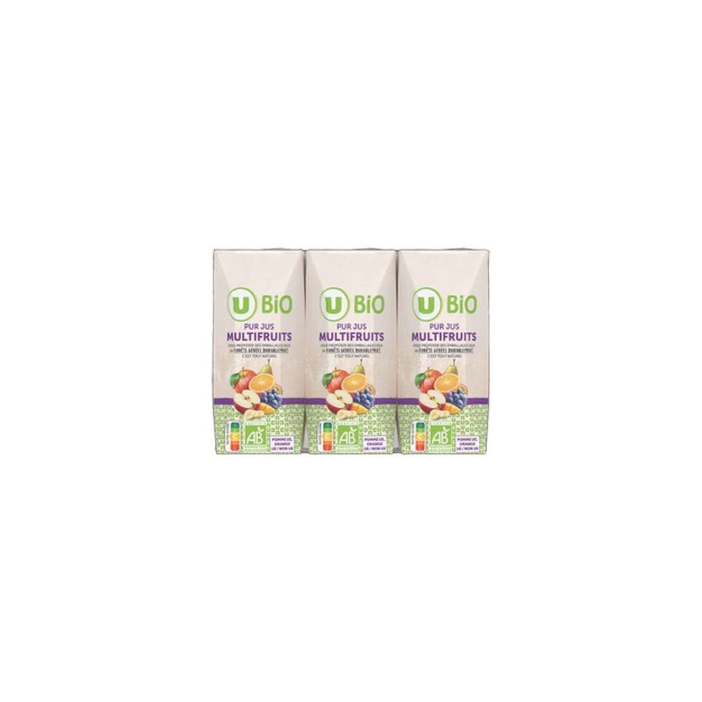 Pur jus multifruits, U (6 x 20 cl)