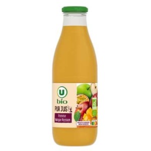 Pur jus pomme mangue passion BIO, U BIO (1 L)