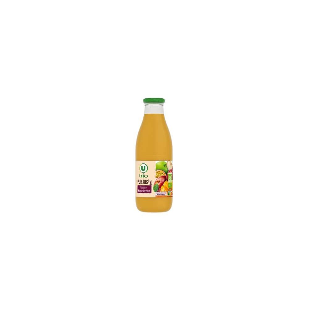 Pur jus pomme mangue passion BIO, U BIO (1 L)