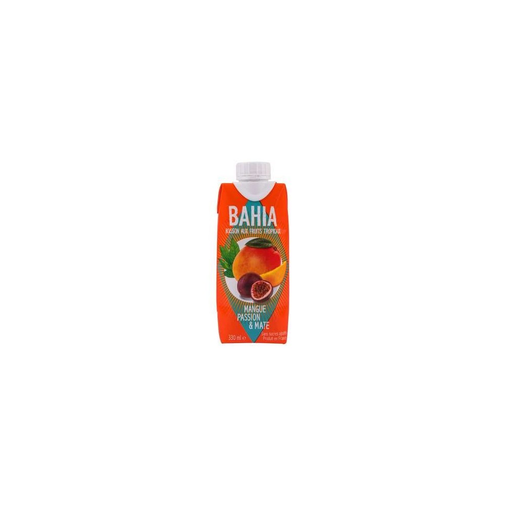 Boisson exotique au jus de Mangue et Passion, Bahia (33 cl)