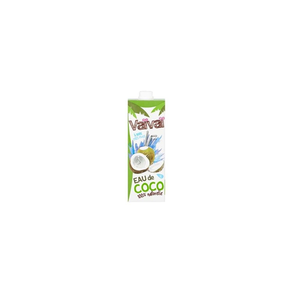 Eau de coco 100% naturelle, Vaivai (1 L)