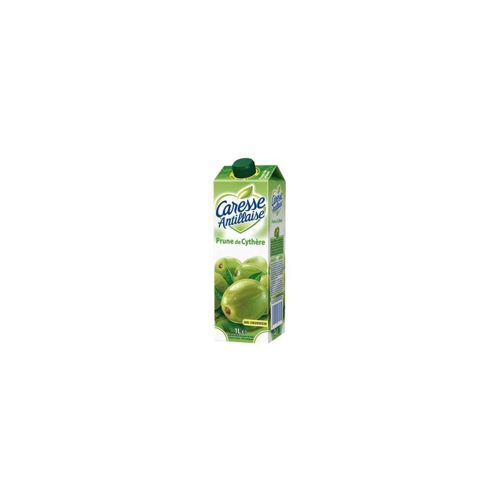 Nectar frais de prunes de cythère sans sucre, Caresse Antillaise (1 L)