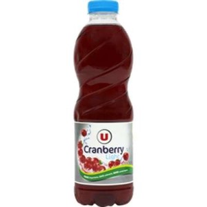 Boisson cranberry light, U (1 L)
