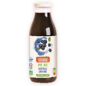 100% Pur Jus - Myrtille Sauvage, Vitabio (50 cl)