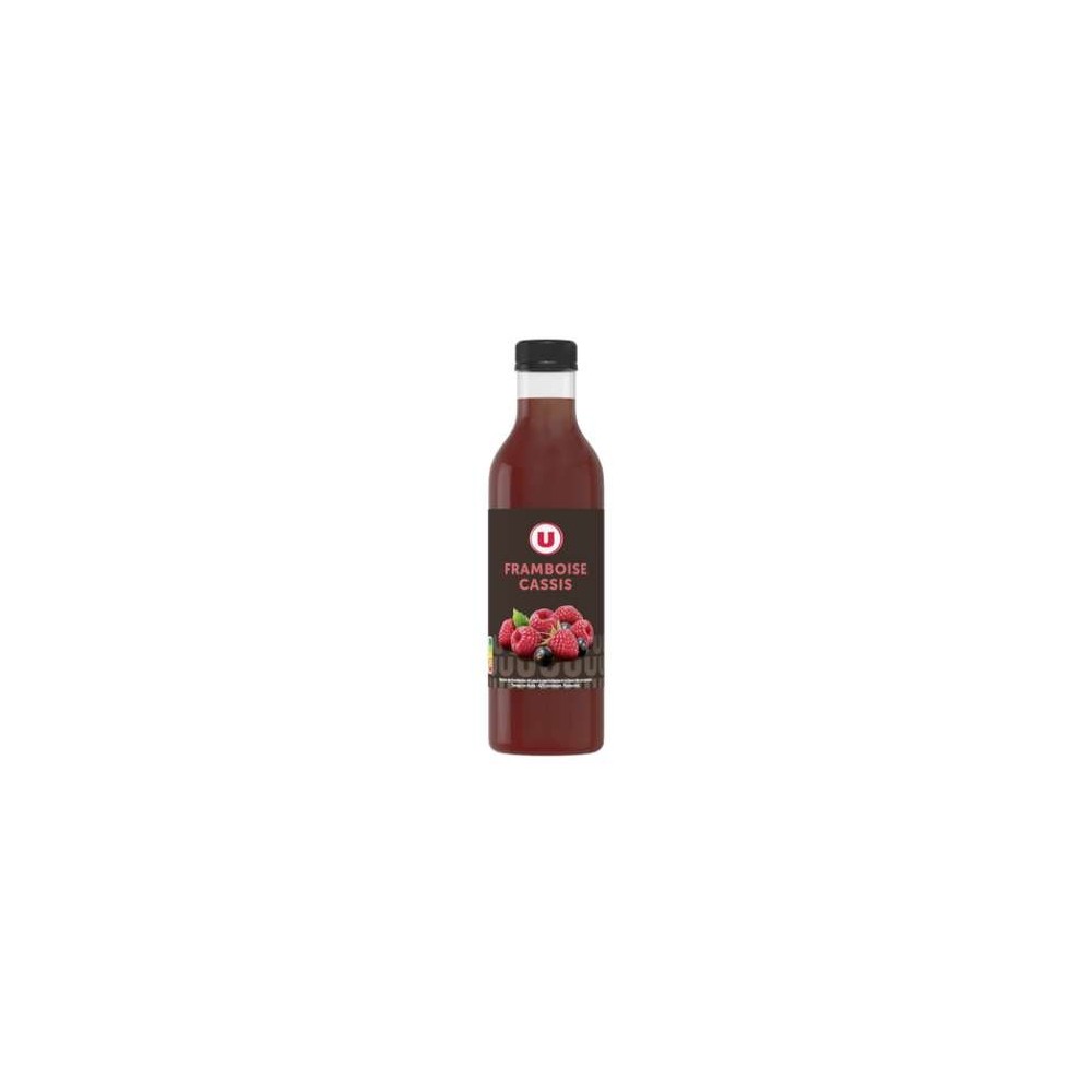 Nectar framboise et cassis, U (75 cl)