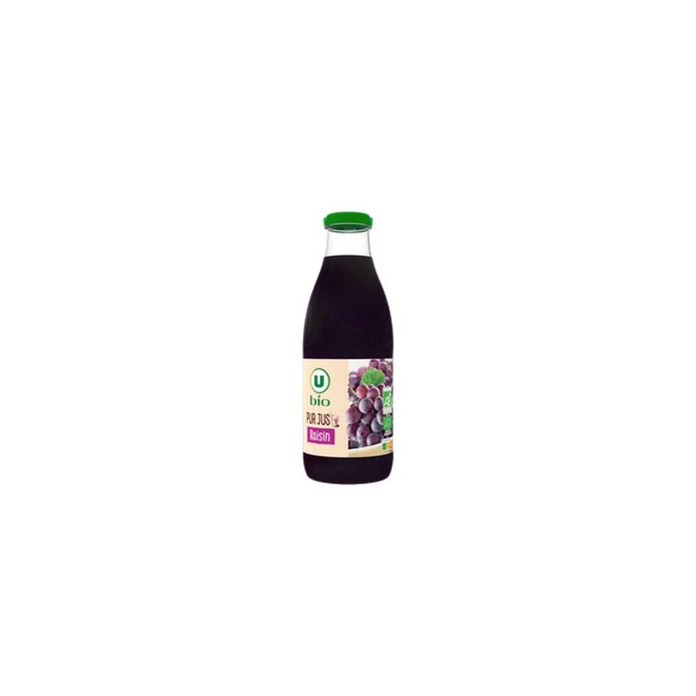 Pur jus de raisin BIO, U Bio (1 L)