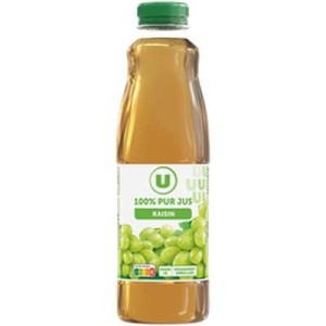 Pur jus de raisin blanc, U (1 L)