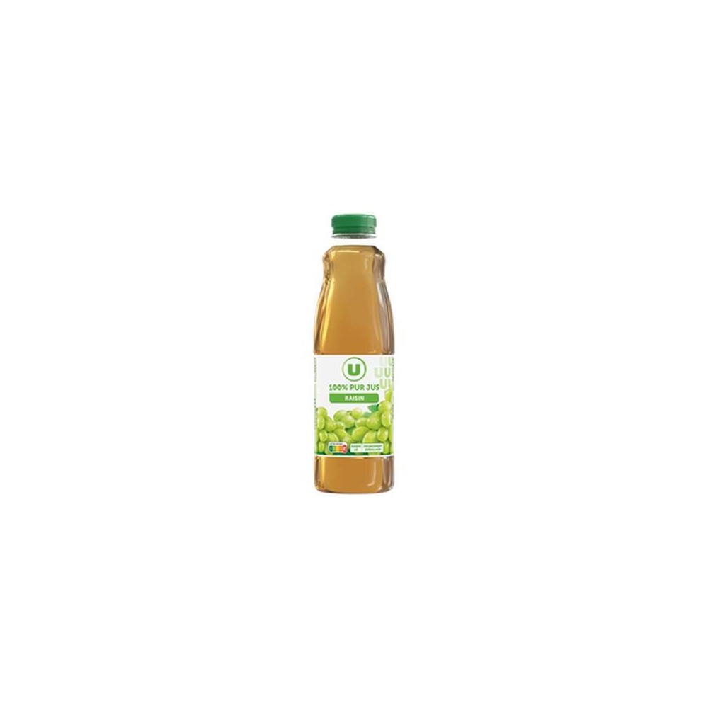 Pur jus de raisin blanc, U (1 L)