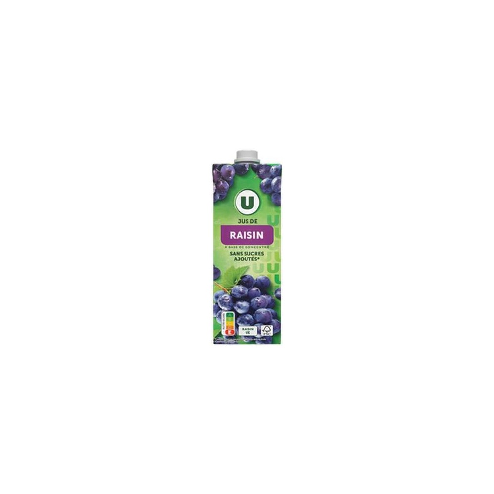 Jus de raisin, U (1 L)