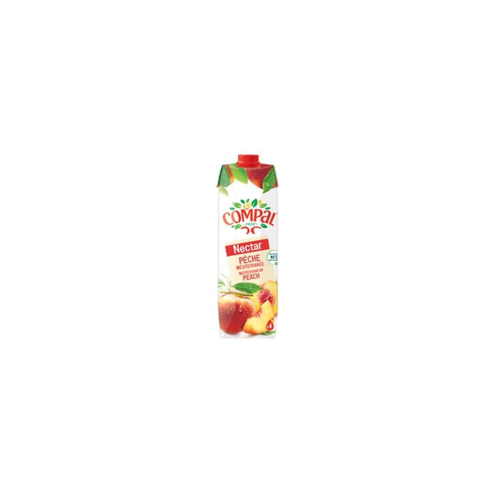 Nectar de pêche, Compal (1 L)