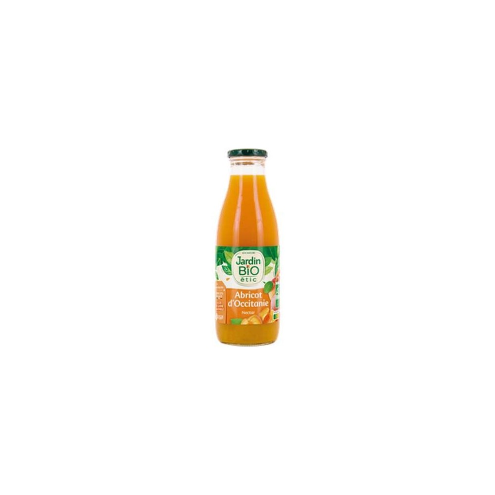 Nectar d'abricot d'Occitanie BIO, Jardin Bio étic (75 cl)