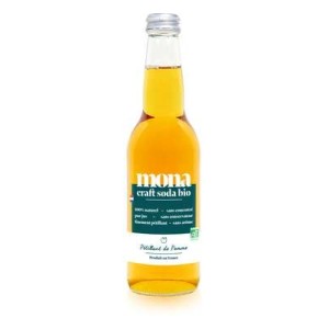 Jus de pomme pétillant BIO, Mona (33 cl)
