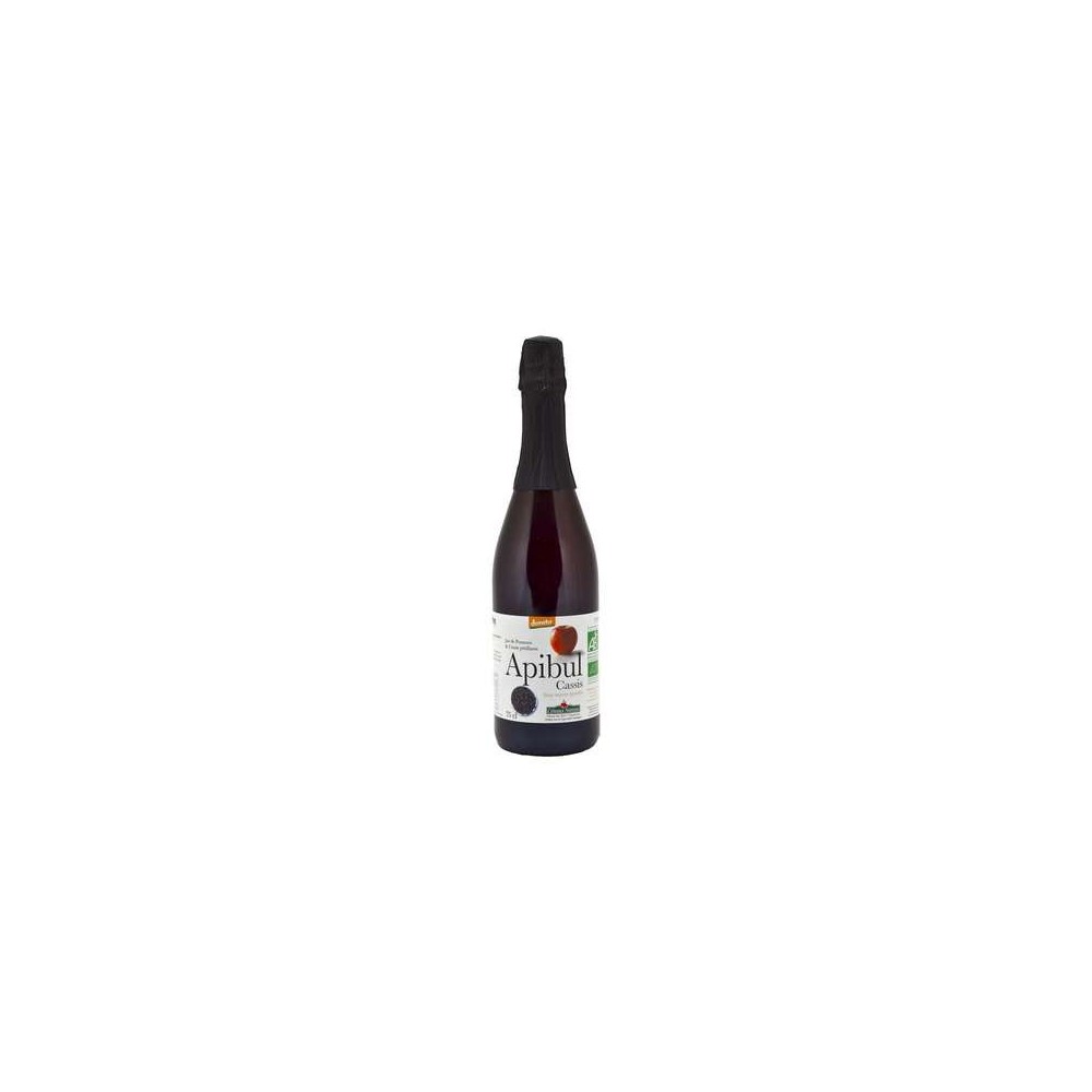 Apibul pomme cassis demeter BIO (jus pétillant), Coteaux Nantais (75 cl)