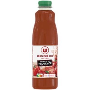 Jus de tomate de Provence salé à 5g/l, U ( 1 L)