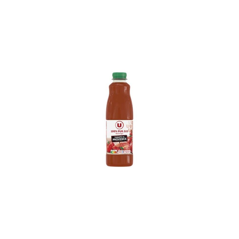 Jus de tomate de Provence salé à 5g/l, U ( 1 L)