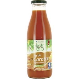 Jus de carottes BIO, Jardin Bio (75 cl)