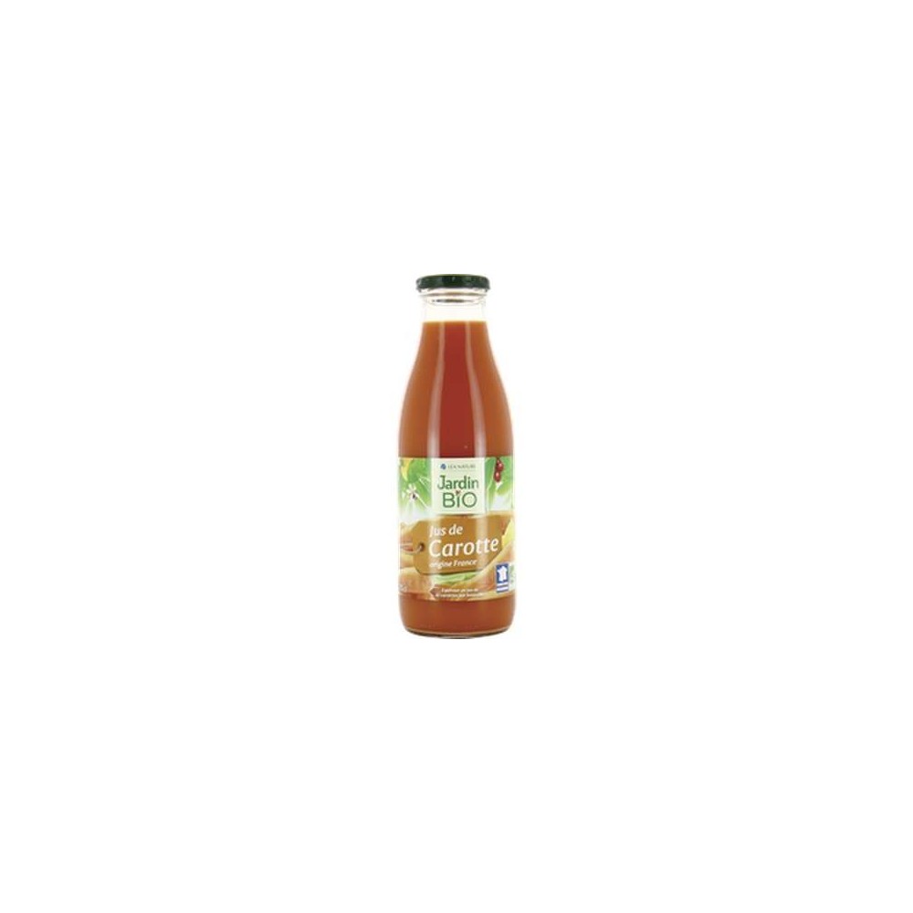 Jus de carottes BIO, Jardin Bio (75 cl)