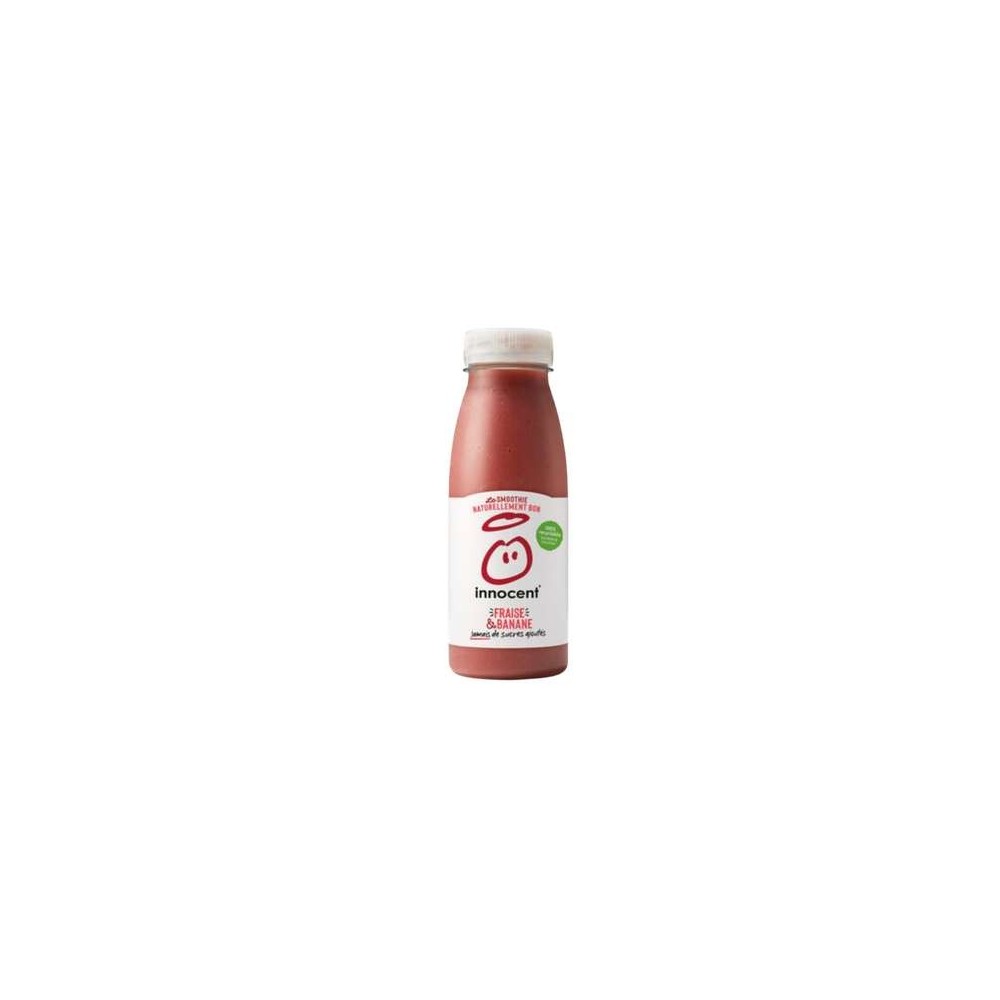 Smoothie fraise banane et pomme, Innocent (250 ml)
