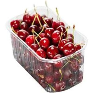 SUPER PRIX ! Barquette de cerises rouges Bigarreau du Loir-et-Cher (500 g), France
