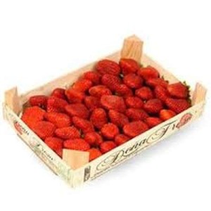 Plateau de 1 Kg de fraises extra, Espagne
