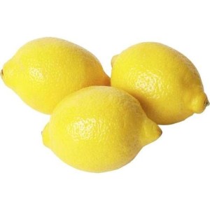 Lot de 3 citrons jaunes bon & engagé (calibre moyen), Espagne