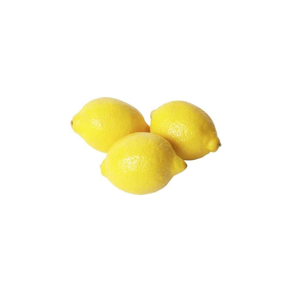 Lot de 3 citrons jaunes bon & engagé (calibre moyen), Espagne