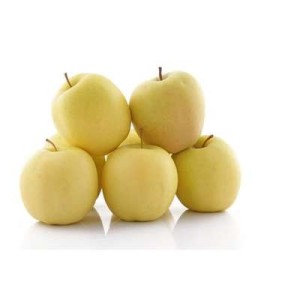 Lot de 6 pommes jaune Goldrush BIO du Sud-Ouest - direct producteur (petit calibre), France