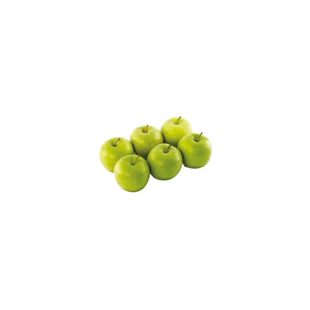 Lot de 6 pommes Granny Smith du Loir-et-Cher (gros calibre), France