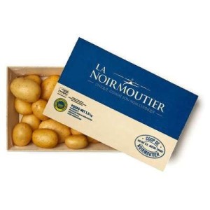 Pommes de terre nouvelles de Noirmoutier IGP (coffret 500 g) (calibre moyen), France