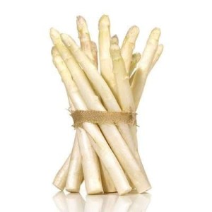 Asperges blanches/violette botte du Loir-et-Cher (500 g) (petit calibre), France
