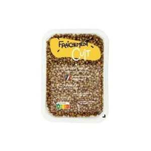 Fraîchement cuit
Lentilles vertes, Fraîchement cuit (300 g)