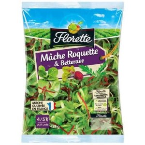 Salade mâche, roquette, betterave, Florette (175 g)