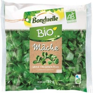 Mâche BIO, Bonduelle (80 g)