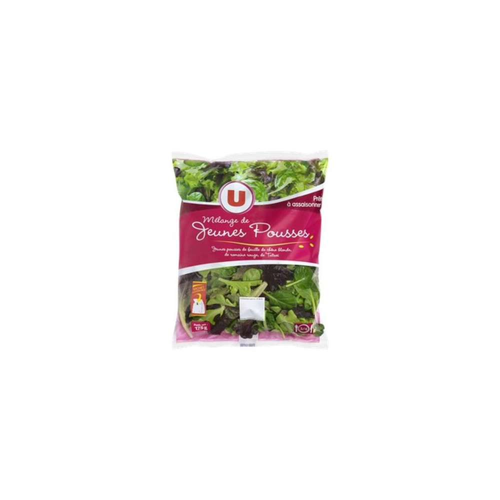 U
Mélange de jeunes pousses en sachet, U (175 g)