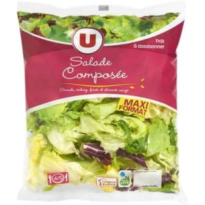 U
Salade composée maxi format, U (350 g)