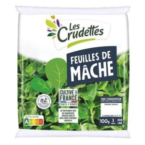 Les Crudettes
Feuilles de mâche, Les Crudettes (100 g)
