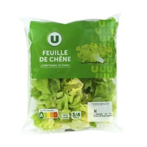 U
Salade feuille de chêne blonde, U (125 g)
