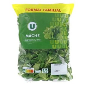 U
Mâche en sachet maxi format, U (200 g)