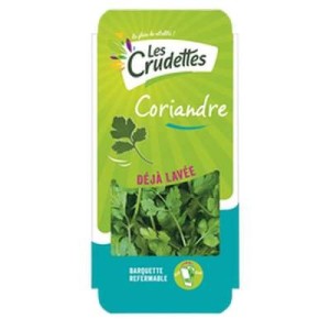 Coriandre déjà lavée, Les Crudettes (11 g)