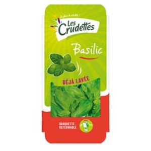 Basilic déjà lavé, Les Crudettes (11 g)