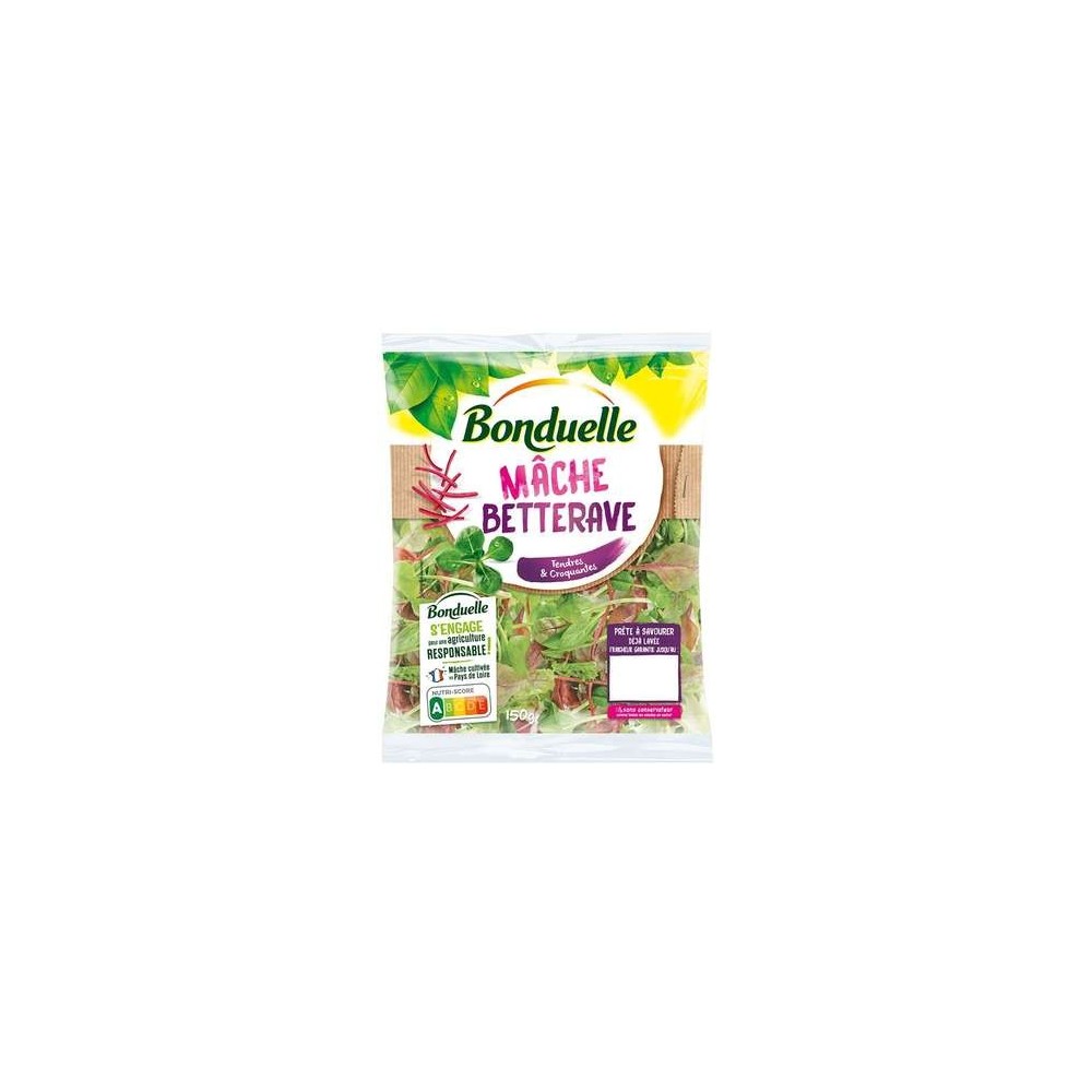 Bonduelle
Mâche et Betterave, Bonduelle (150 g)