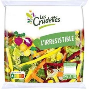 Salade l'irrésistible, Les Crudettes (200 g)
