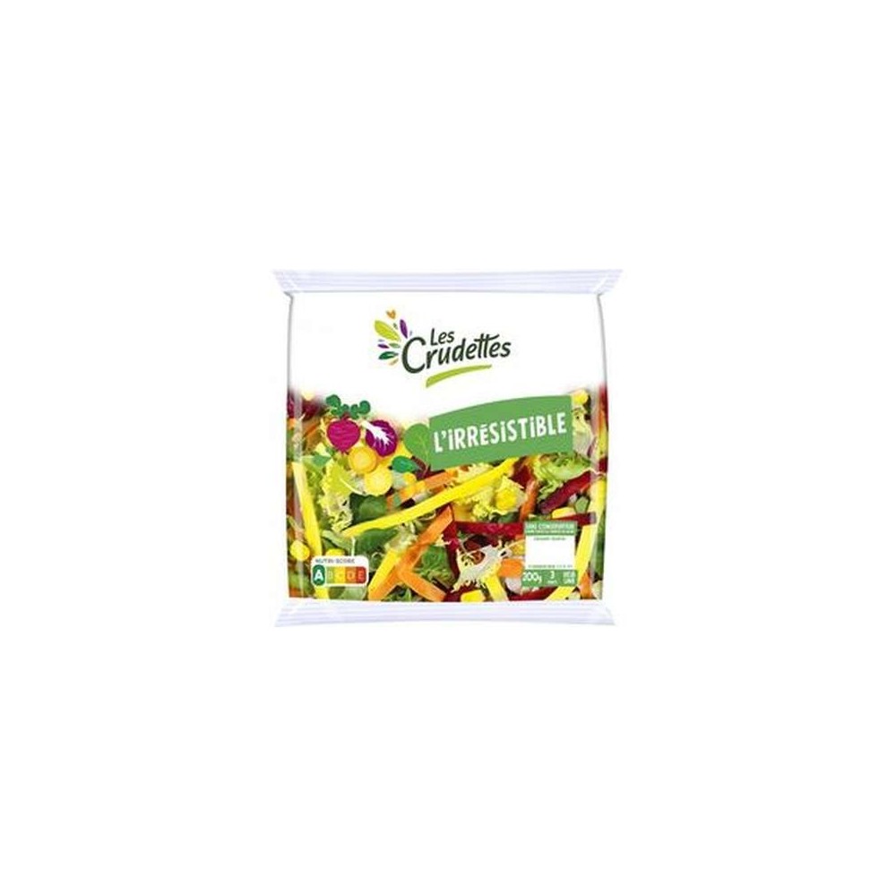 Salade l'irrésistible, Les Crudettes (200 g)