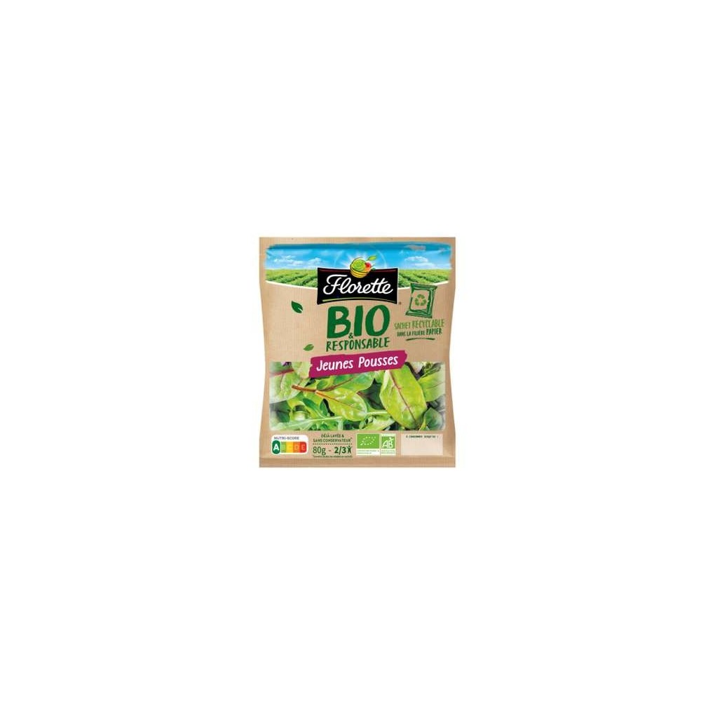 Florette
Jeune Pousse Bio, Florette (80 g)