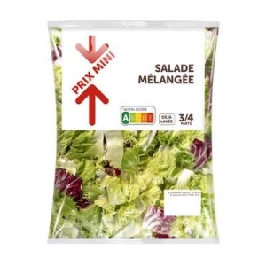 Prix Mini
Salade mélangée, Prix Mini (250 g)