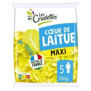Les Crudettes
Salade coeur de laitue, Les Crudettes (300 g)
