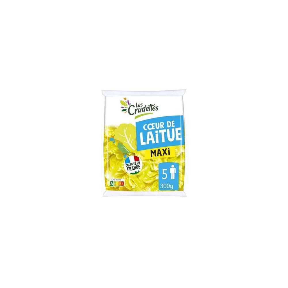 Les Crudettes
Salade coeur de laitue, Les Crudettes (300 g)
